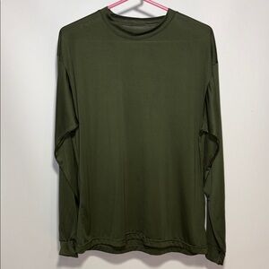 Men's Olive Long Sleeve Tee